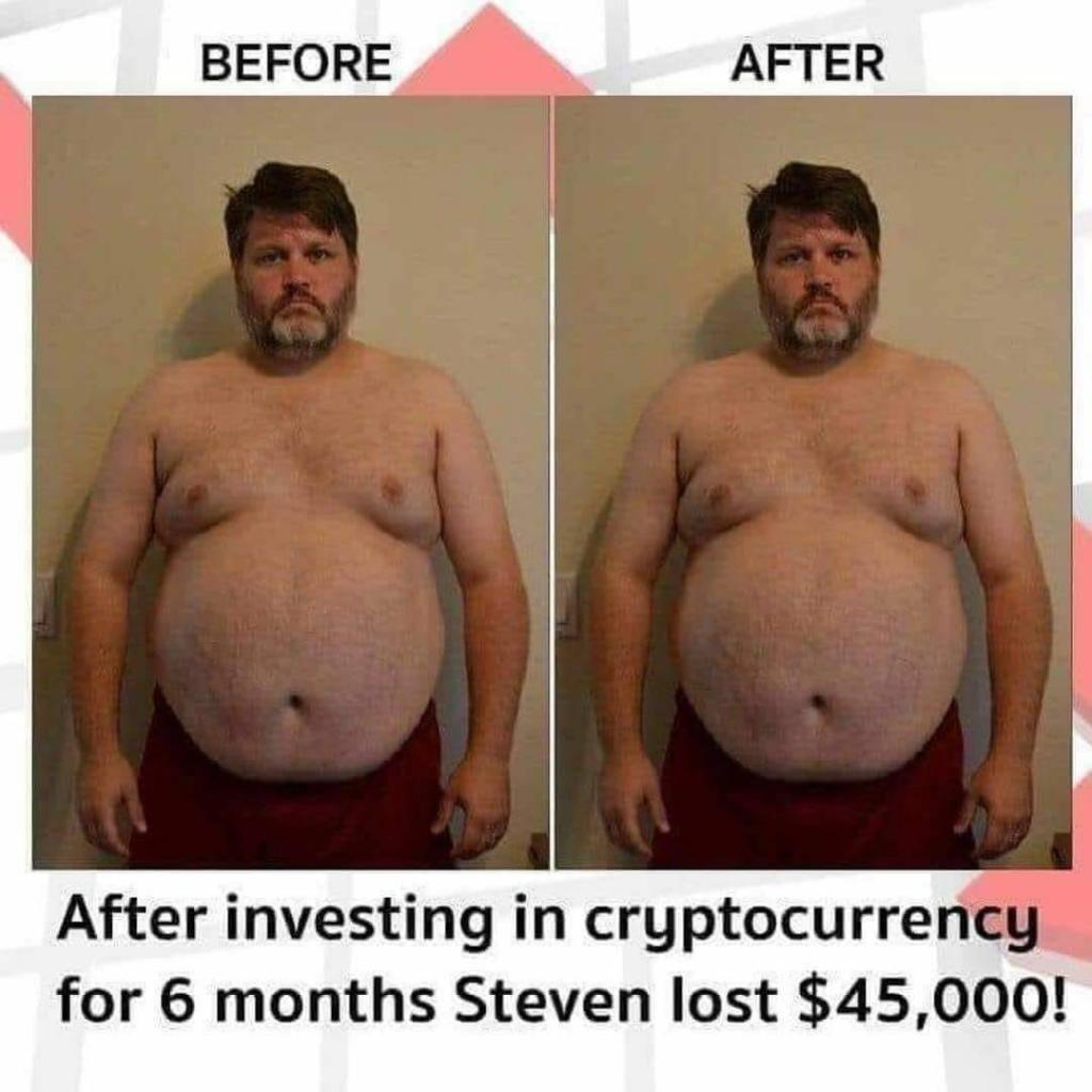 Before And After Investing In Cryptocurrency - Crypto Memes