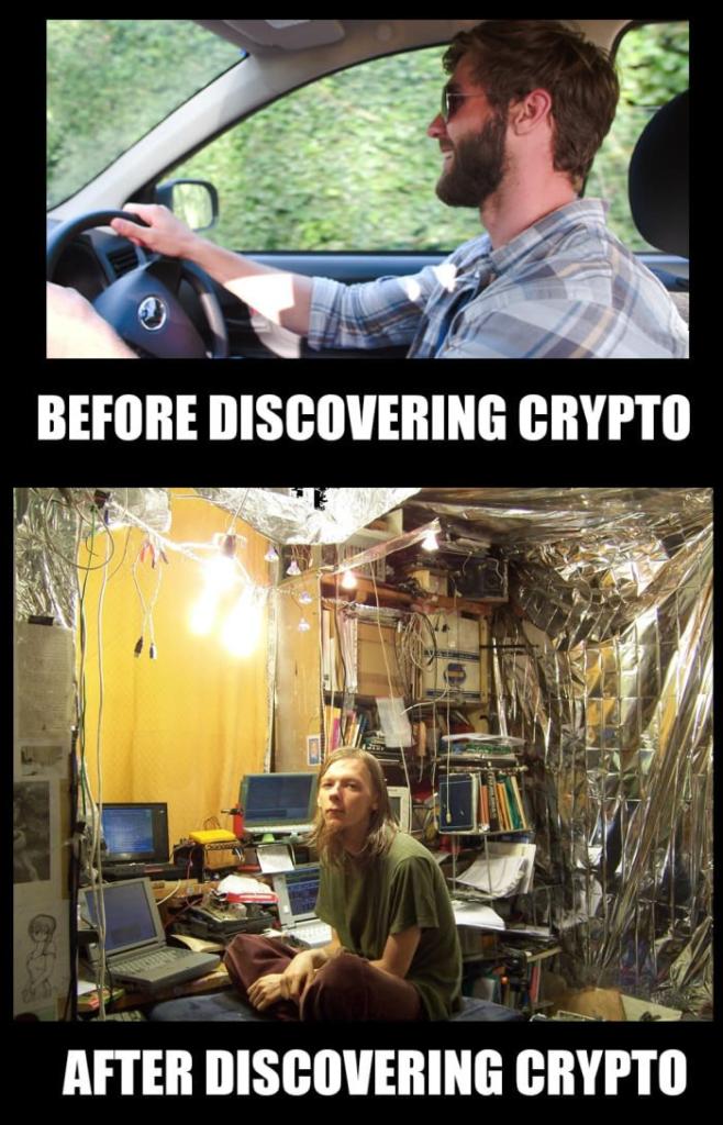 Before Discovering Crypto vs After Discovering Crypto - Crypto Memes