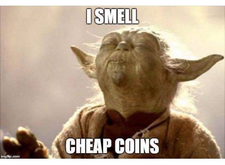 I Smell Cheap Coins - Crypto Memes